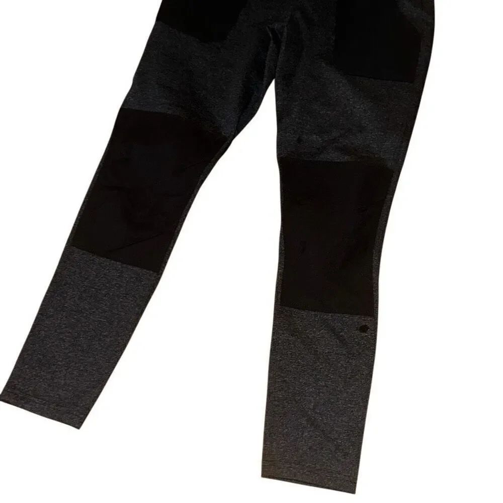 Carhartt FORCE FITTED lightweight UTILITY LEGGING women sz MED 8 gray/ black - Picture 7 of 12